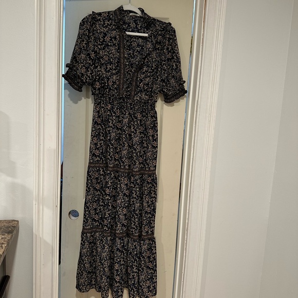 Max Studio Multi Color Long Dress - Picture 1 of 10